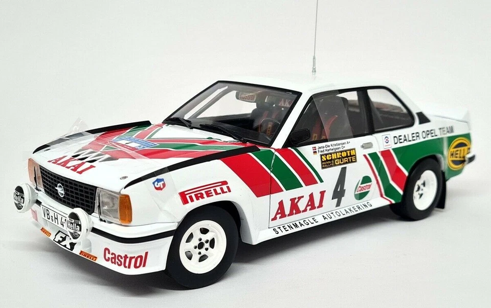 Sunstar 1/18 Opel Ascona 400 International Sachs Winner Rally 1981 Diecast Model - Image 3 of 4