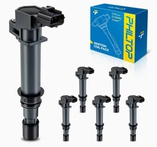 UF270 Ignition Coil 6 Pack Fit for Liberty 2002-2008, Grand Cherokee