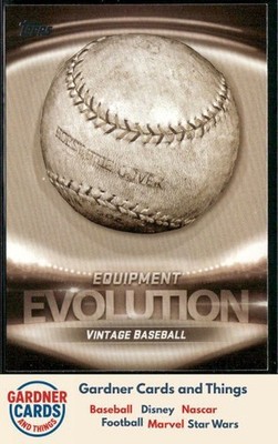 2019 Topps #EO-21 Vintage Baseball / Modern Baseball Evolution Of
