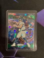 2024 Panini Prizm - Fireworks Will Levis #4 Green Ice Prizm