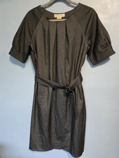 MICHAEL Michael Kors Belted Dress Size 10 Black