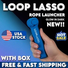 ORIGINAL Loop Lasso Toy String Shooter ZIP Rope Launcher Glow Dark USA Toy Hand