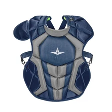 All-Star System7 Axis NOCSAE Youth Catcher's Chest Protector - Navy