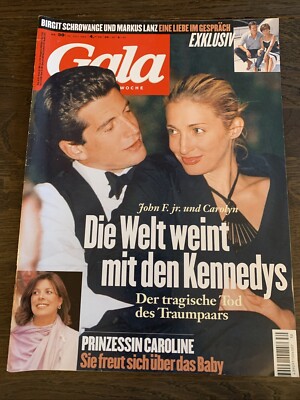 Gala Magazin 07/1999 - J.F.K. Jr., Prinzessin Caroline, Markus Lanz