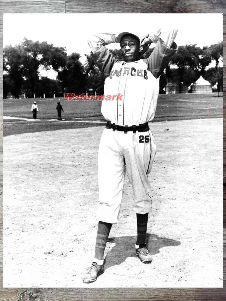 1940's Negro League Kansas City Monarchs Satchel Paige 8 X 10 Photo Picture