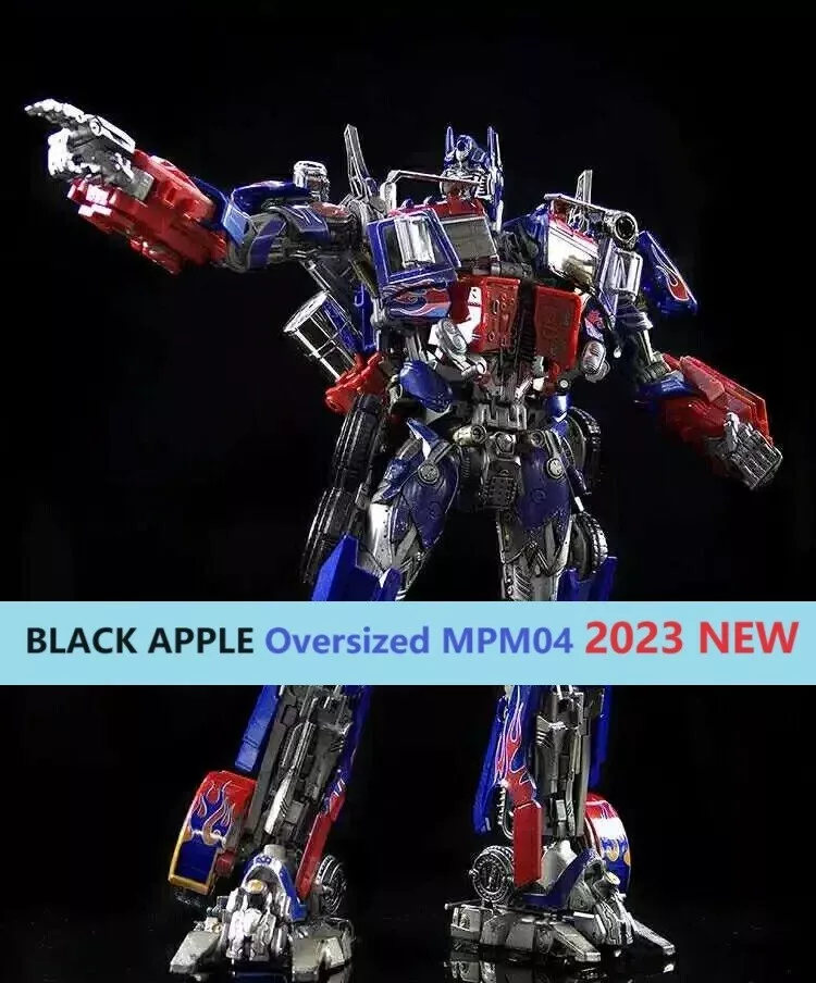 WJ Black Apple Enhanced Oversized MPM04 Movie Optimus Prime ROTF