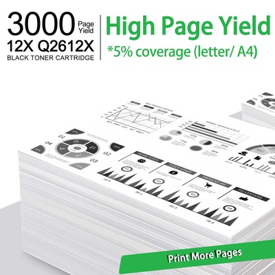 2 TONER Q2612X 12X PER HP LASERJET 1010 1012 1015 - Foto 7