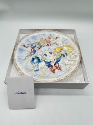 Sailor Moon FC Limited Noritake Collaboration Plate Naoko Takeuchi New Japan