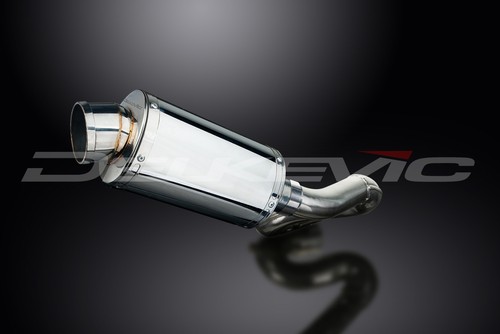 HONDA CBR1000RR FIREBLADE 2014-2016 225MM OVAL STAINLESS EXHAUST SYSTEM - Picture 5 of 5
