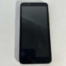 Schok Volt SV55 Model SV55216 Black Smartphone FOR PARTS OR REPAIR Cracked Scree