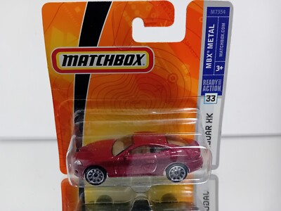 Matchbox Jaguar XK auf Blister