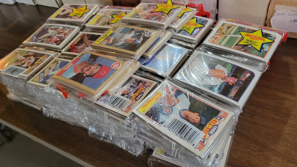 Topps Rack Packs 1987 1988 1989 Lot - 50 Total - Image 3 of 3