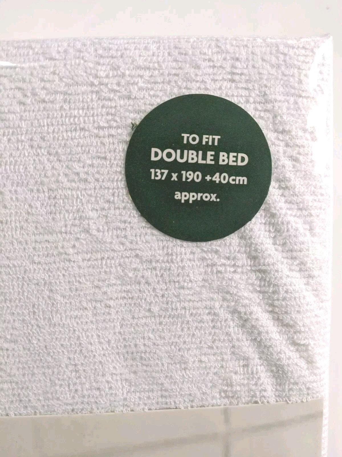 Extra Deep Terry Towel Mattress Protector Cover Topper Waterproof Anti Allergy