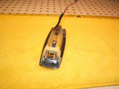 Mercedes 69-73 W108,W109,W111 Hella FRONT only rotating dome OEM 1 Light & Bulb - Picture 13 of 19