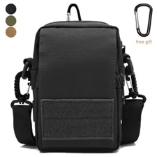 Small Tactical Molle Pouch Military Waist Belt Pouch EDC Utility Gadget Belt Bag