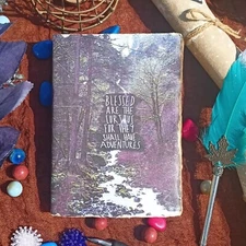 Handmade Paper Diary - Journal & Deckle Edged Handmade Cotton Paper Card Stock