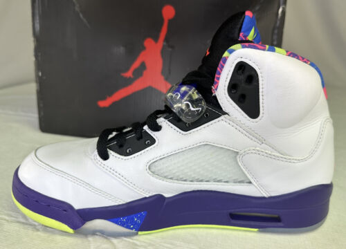 Nike Air Jordan 5 Retro Alternate Bel-Air Men's Size 7.5 2020 DB3335-100 Used - Picture 7 of 18