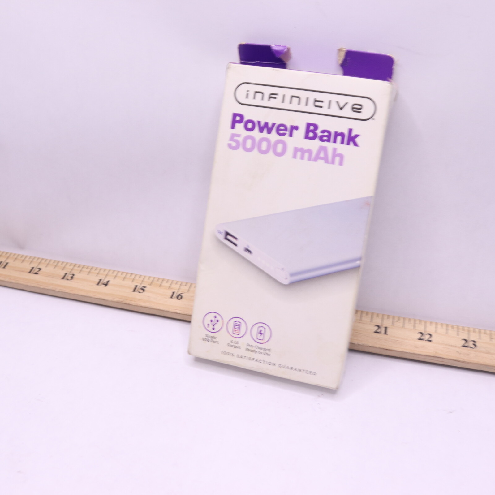 5000mAh Compact Power Bank W10075-0520-L for On-the-Go Charging-image