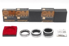  Near MINT OLYMPUS EXTENSION TUBE SET 7,14,25 for OM SYSTEM from Japan 1358