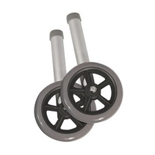 5" Walker Replacement Wheels 1 Pair 770-164 Drive Medical