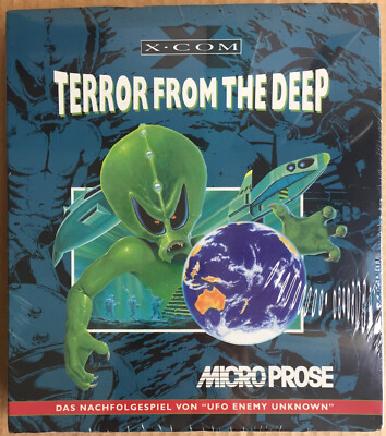 X-COM: Terror from the Deep PC 3,5'' Deutsch Big Box  NEU 