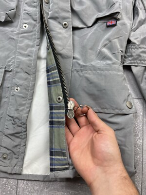 TourMaster 500 Belstaff Motorcycle Rider Jacket Coat Belted