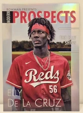 2023 Bowman Chrome Elly De La Cruz #MP-9 Modern Prospects Cincinnati Reds