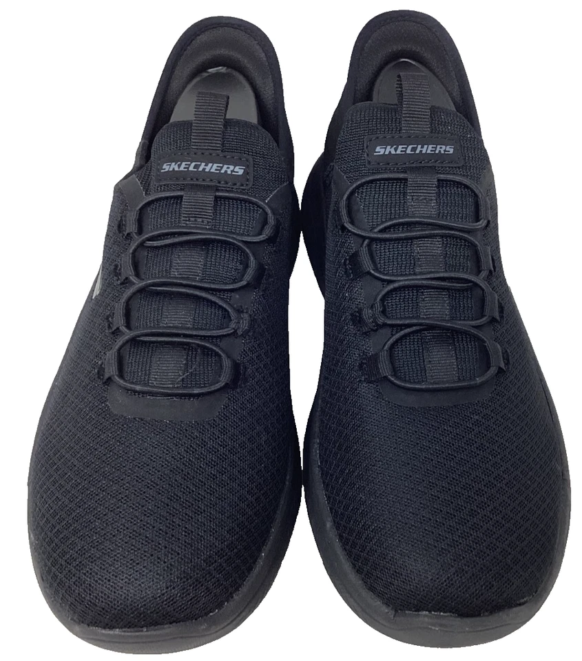 Zapatos sin cordones Skechers para hombre Work SR Summits Colsin negros talla ancha: 11 155ST Foto 2 de 4