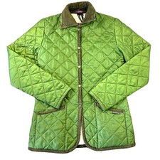 Lavenham Jacket Green Women's Size 10 Small Medium Green Jacket M
