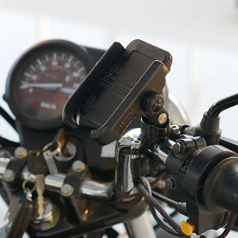 Soporte de teléfono de motocicleta para Yamaha Virago 535S 750 Vmax 1200 1700 1100 535 Foto 4 de 4