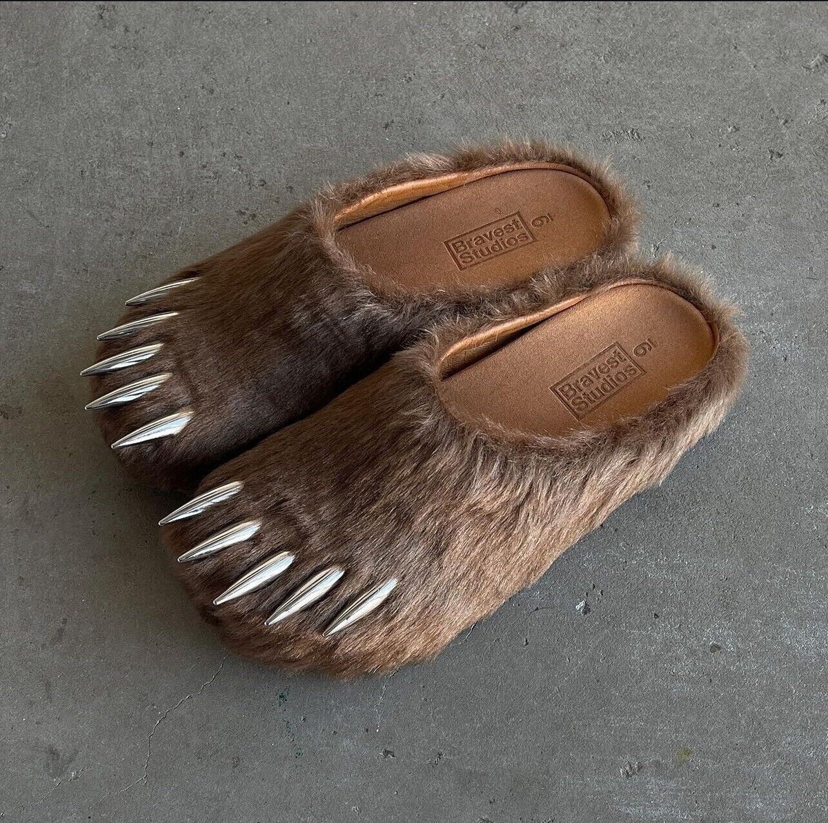 Bravest Studios Bear Claw Mules Size 10 | eBay