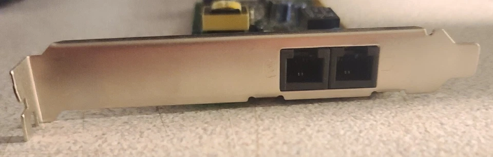 Agere 56k Mbps PCI Fax Modem 810-F48259-A30 - Image 3 of 3