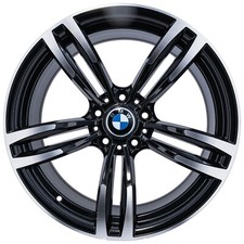 Bmw Styled Auto Rim 19 X 9.5 Black Machine Face 2pc. Bmw Styled Auto Rim 19 X 9.5 Black Machine Face 2pc.
