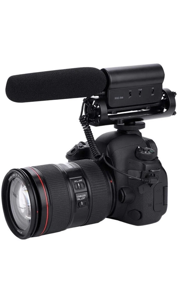 TAKSTAR SGC-598 Interview Microphone for Nikon Canon Camera/DV Camcorder DSLR - Image 2 of 4