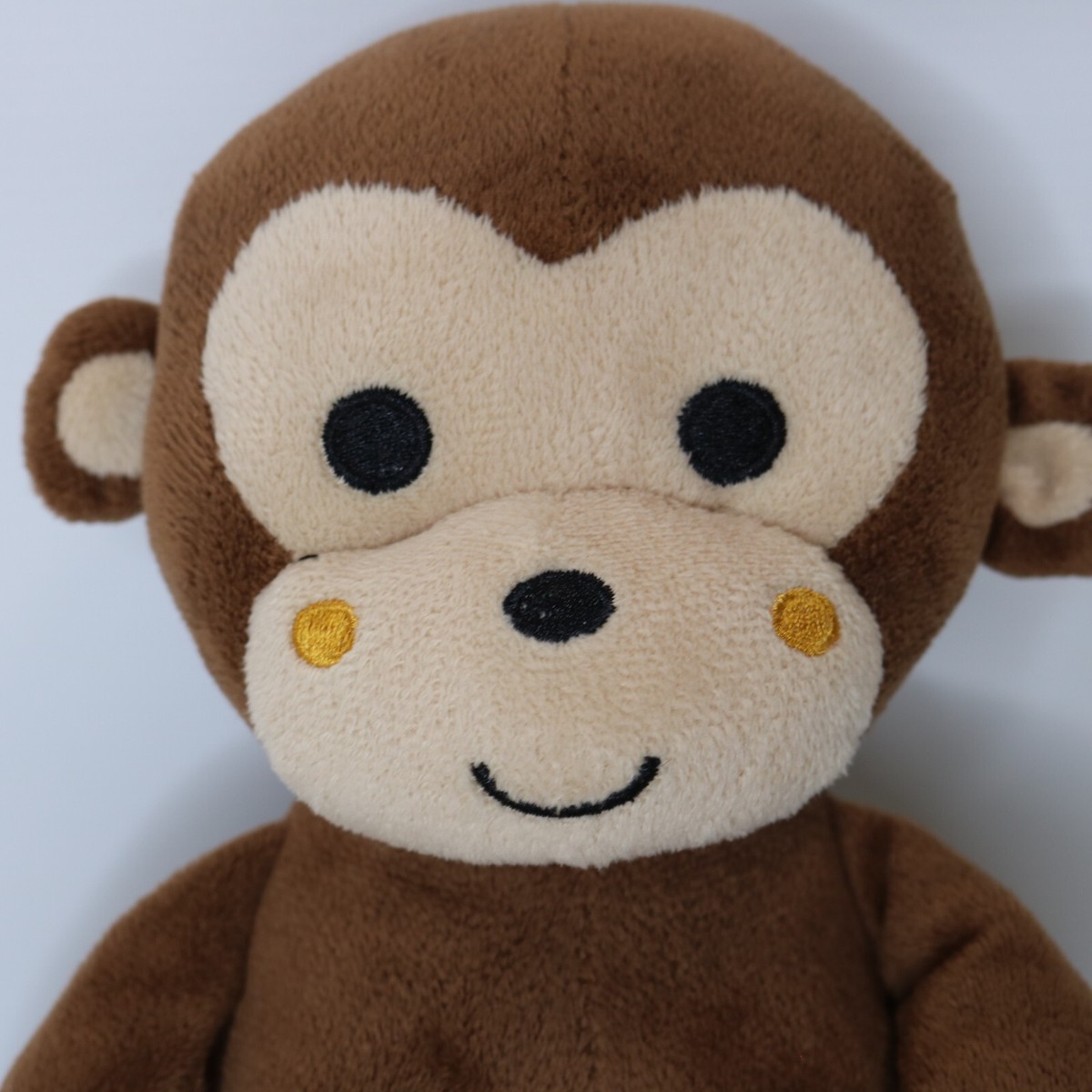 Lambs and Ivy Bedtime Originals Monkey Ollie Brown Plush Stuffed