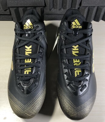 Adidas Freak 20 Football Cleats Black Gold Low FY2203 Men display picture 1