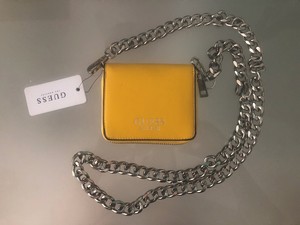 guess wallet yellow