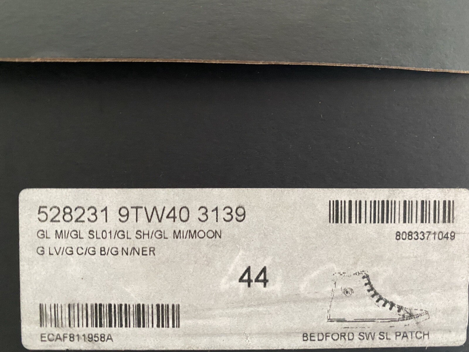 Sneakers alte multicolore Saint Laurent $900 taglia US 11 Made in Italy