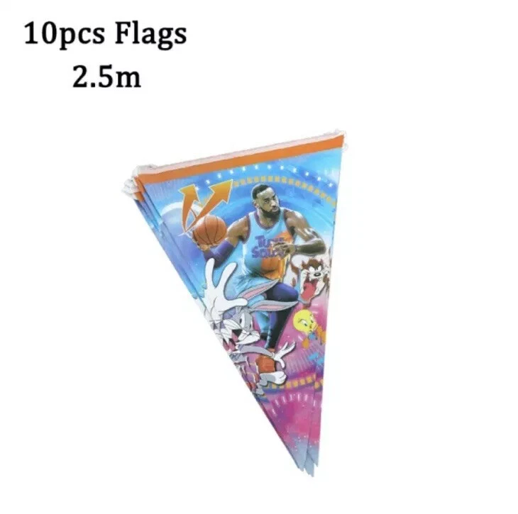 Space Jam Birthday Party set - image 4 of 4