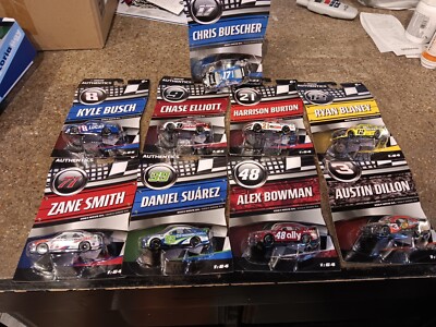 NASCAR Authentics 2024 Wave 4 Complete 9 Cars Busch Chase Elliott Blaney Bowman 