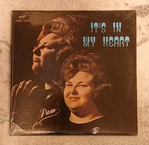 Pam Brown / It's In My Heart / SEALED Vinyl Record LP Crusade Enterprises