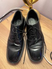 Vintage Gucci Cap Toe Mens Leather Shoes Size 7.5 Dress Shoe