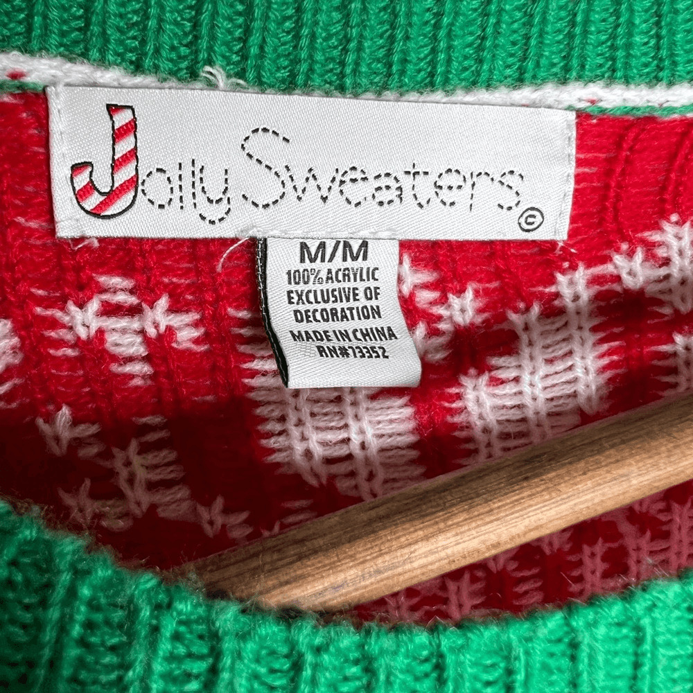 Ugly Cute Christmas Jolly Sweater Santa Sunglasse… - image 6