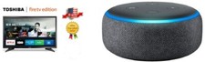 Toshiba 32" 720p HD Smart LED TV Fire  Amazon Echo Dot,   Brand New