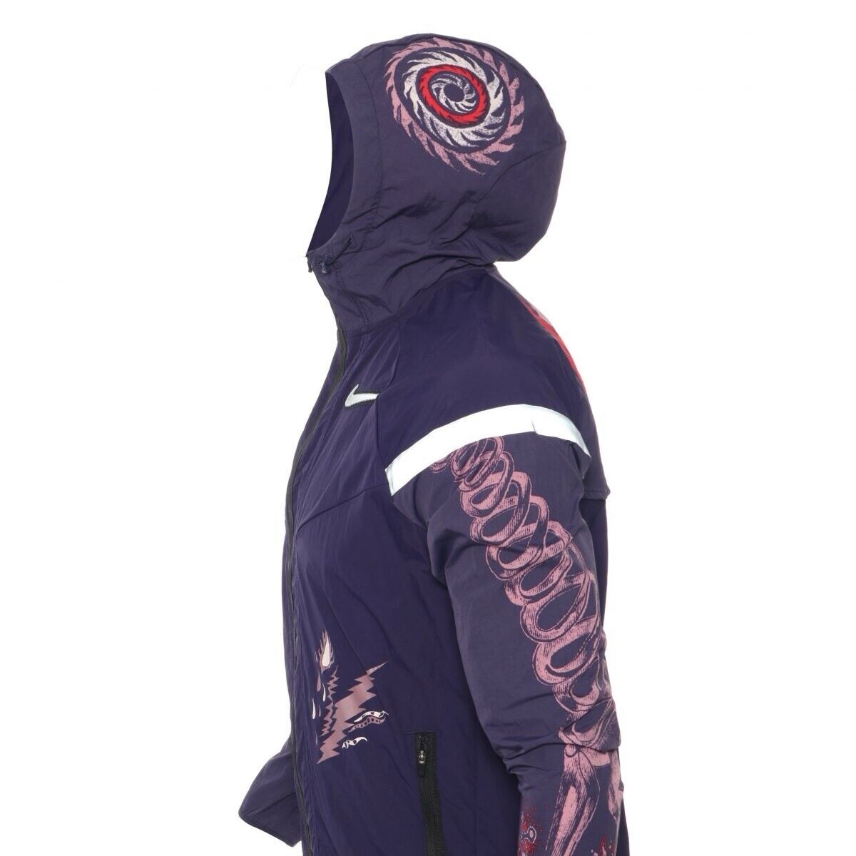 Men's Nike Windrunner Wild Run Jacket Purple Chinese Dragon Men's Nike Windrunner Wild Run Jacket Purple Chinese Dragon