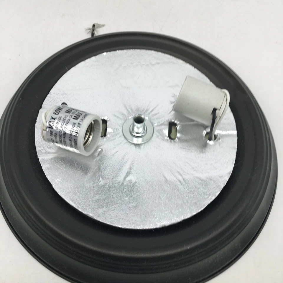 Designers Fountain 1257S-ORB-AL Decorative Flush Mount Ceiling Light Oil Rubbed - Image 3 of 4