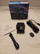 ZKENLINE 2K Webcam w/ Stereo Noise Reduction Microphone 1440P & USB 2.0 Web Cam
