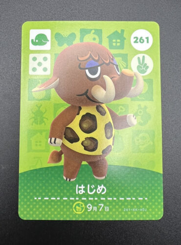 Nintendo Animal Crossing Tucker 261 Amiibo Card Japanese Card | eBay