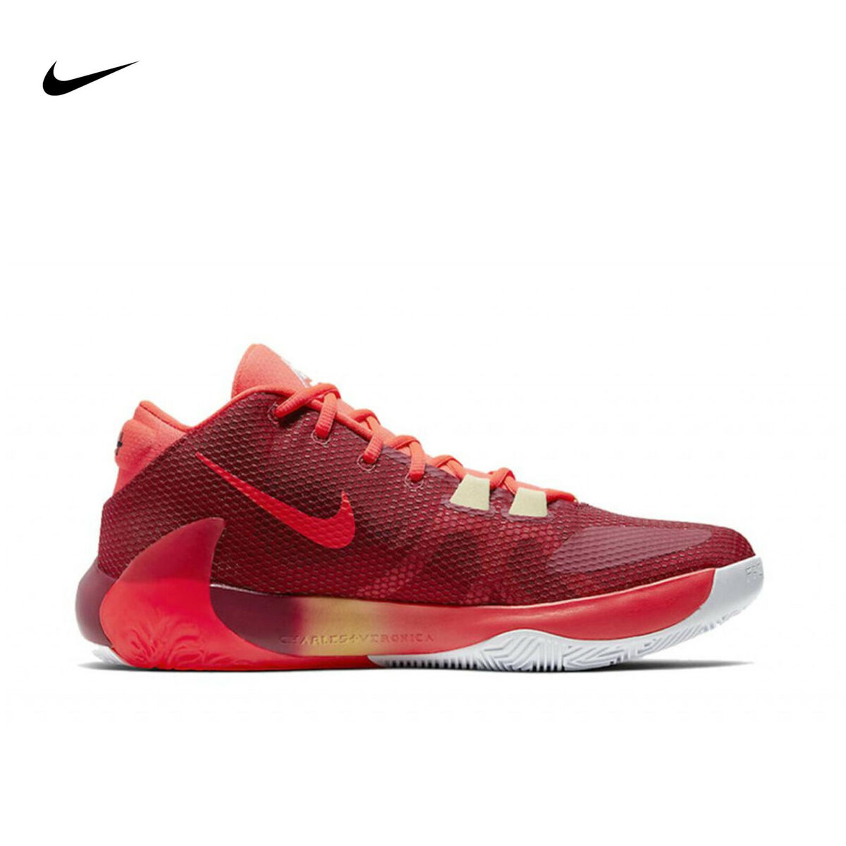 Nike Zoom Freak 1 Giannis (GS) / Noble Red BQ5633-600 Youth Nike Zoom Freak 1 Giannis (GS) / Noble Red BQ5633-600 Youth