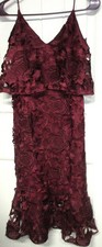 SALE NWT$598 PROSE & POETRY Alyssa Ruffled Midi floral Dress sz 0